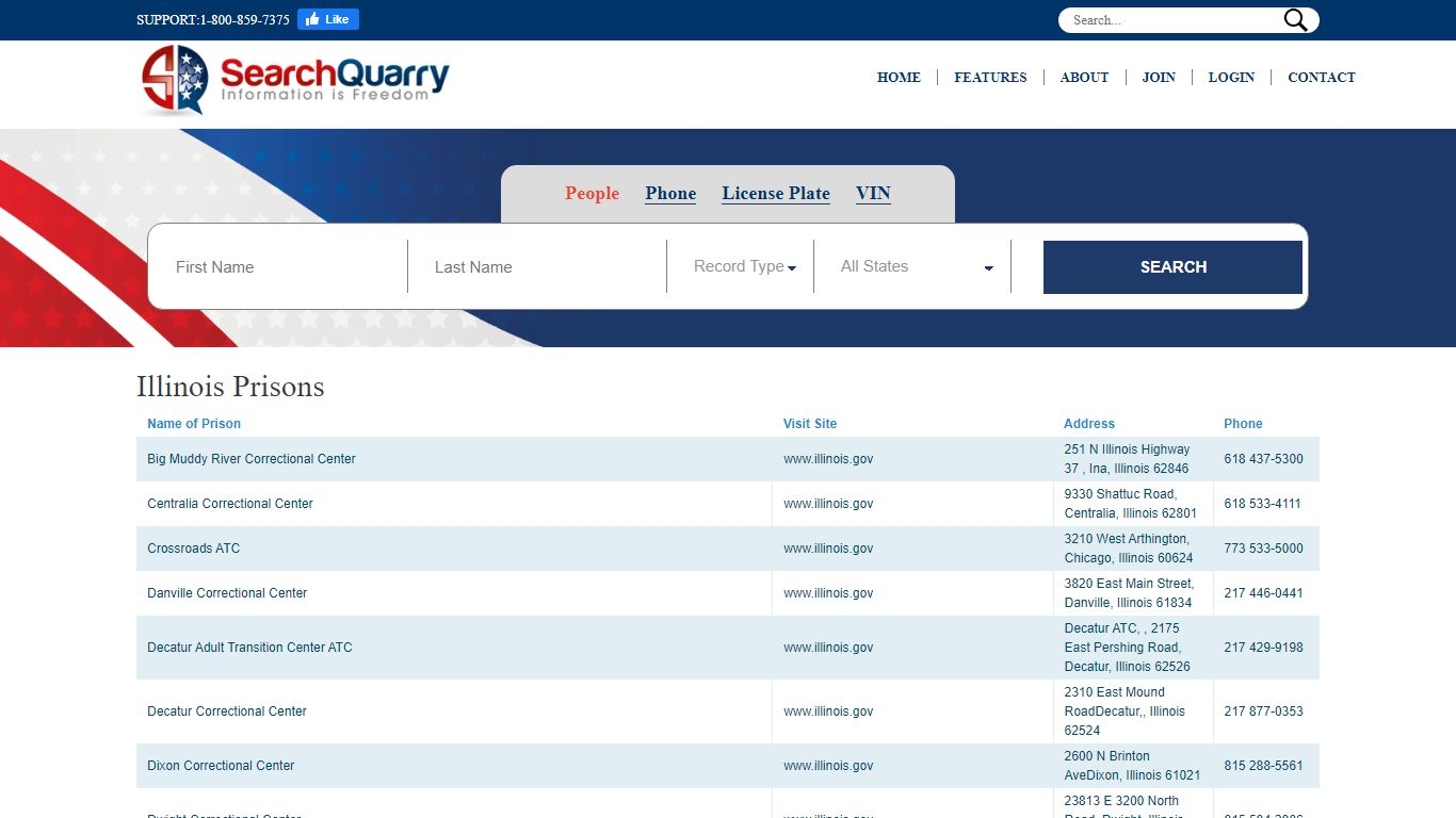 Free Illinois State Prison Finder - searchquarry.com